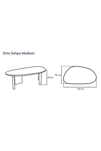 Normod Mandel Orta Sehpa Medium