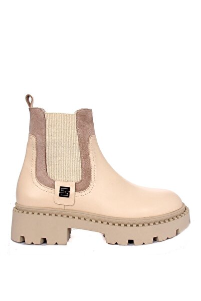 PİER LUCCİ Pauline Kadın Bot - Bej