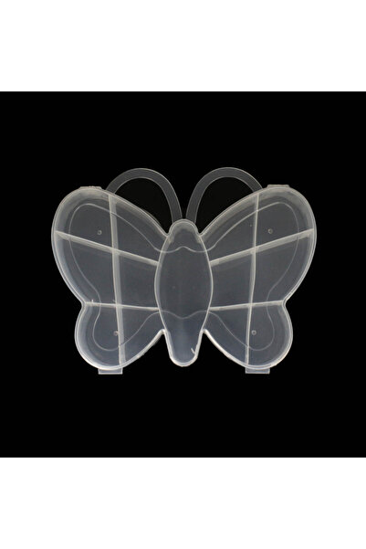 bidoluhobi Kutija za perle sa 13 odjeljaka - Leptir Sa deznom