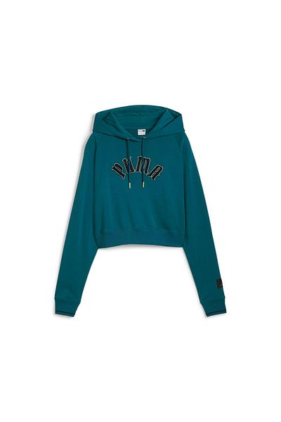 Puma Дамски суитшърт с удобна кройка - класически
