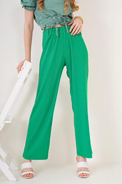 Bigdart 6543 Örme Pantolon - Yeşil