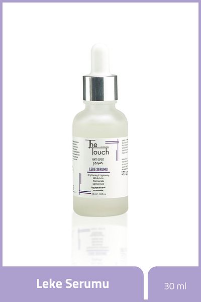 The Touch By Seda Altın Blemish Serum - Anti Spot Serum Alpha Arbutin, Niacinamide, Salicylic Acid, Brightening Serum 30 ML