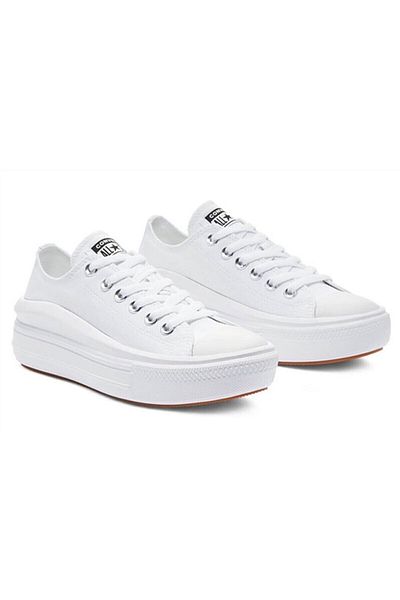 converse Chuck Taylor All Star Move Women's White Casual Shoes