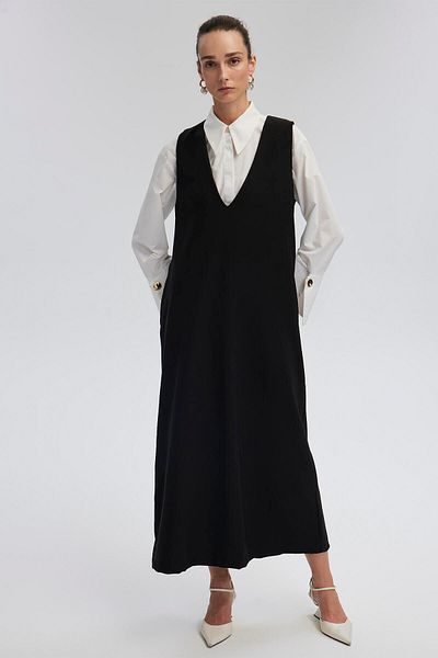Touché Privé Crepe Gilet - Σχέδιο V-Neck