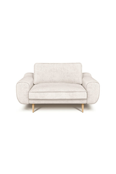 Normod Klem Loveseat Ahşap Ayak - Fitilli Kadife