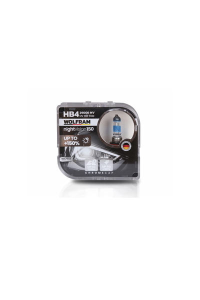 WOLFRAM HB4 Ampul NV +%150 Fazla Işık ve %20 Beyaz Işık 12V 55W