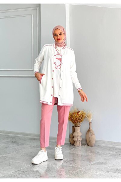 Cardella Camellia Seasonal Crepe Fabric 3-Piece Hijab Set