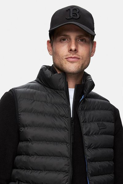 UCLA BLUME Siyah Fermuarlı ve Cepli Polyester Standard Fit Erkek Yelek