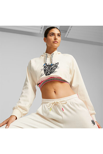 Puma Lemlem Cropped Longsleeve Kadın Sweatshirt
