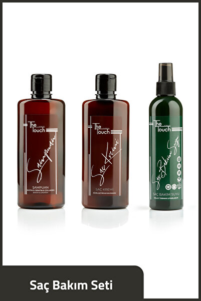 The Touch By Seda Altın Saç Bakım Seti