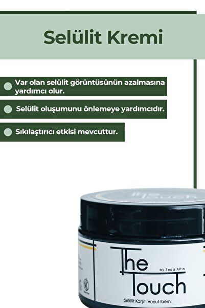 The Touch By Seda Altın Selülit Kremi 250 ML