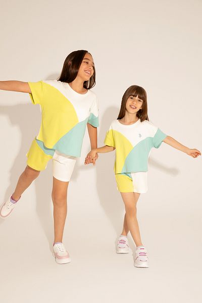 U.S. Polo Assn. Трикотажни къси панталони за момиче 50288433 -Vr090
