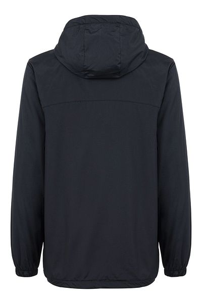 REMSA Ανδρικό παλτό Fleece Navy Blue - Αντιανεμικό με κουκούλα και λεπτομέρεια τσέπης RMNT02