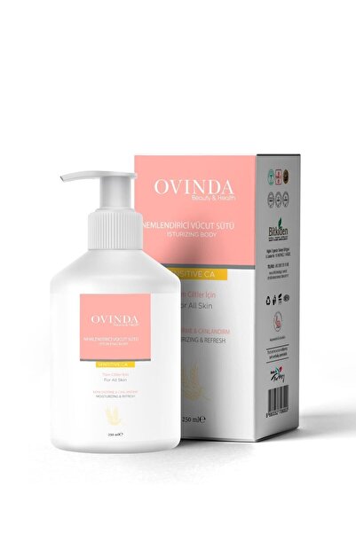 Ovinda Vücut Sütü Nemlendirici & Canlandırıcı 250 ml Tüm Ciltler Için