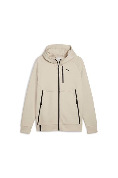 Puma Φούτερ PUMATECH FZ DK Μπεζ - 62438568   Άνδρας