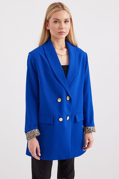 Bigdart 0704 Saks Blazer Jacket - Λεπτομέρεια με κουμπιά
