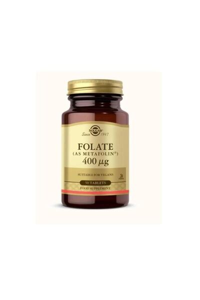 Solgar Folate 400 Mcg 50 Tablet