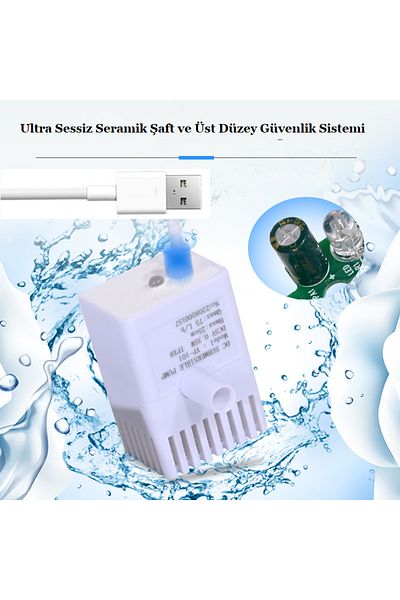 Rozer قطع غيار محرك مضخة مياه Neko Premium Cat Water Dispenser