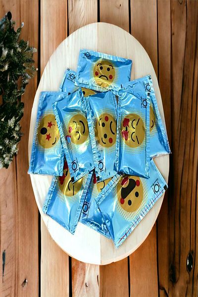 HİLALPAK Disposable Wet Wipes 5000 Pieces 6X10 cm (Emoji Printed)