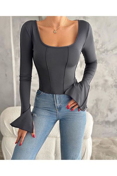 ALLEYTA Ισπανικό Sle Basic Crop Top