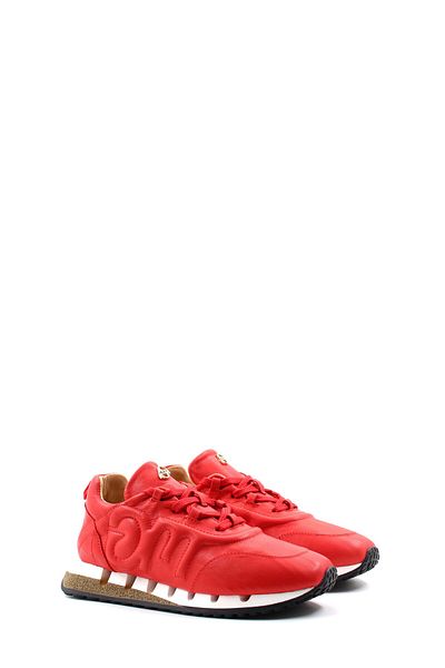 Ayakkabıhane Genuine Leather Inside and Out Red Women's Casual Shoes Ah 08167261400568