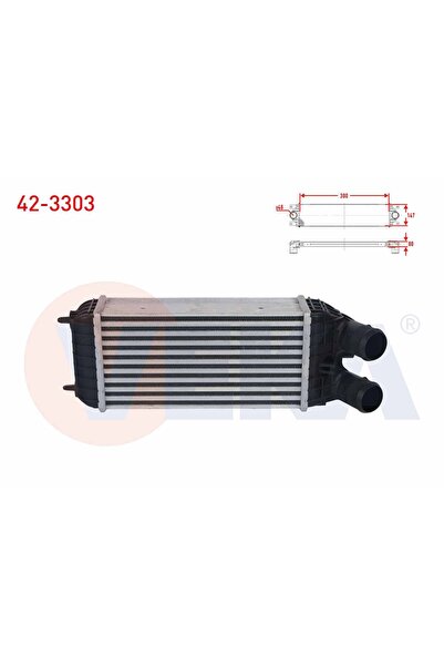 Genel Markalar Turbo Radyatoru (INTERCOOLER) Peugeot 301 1.6 Hdı 2012-