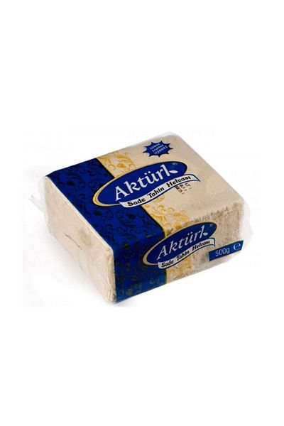 Aktürk Halva Plain - 500 Gr. (Pack of 4)