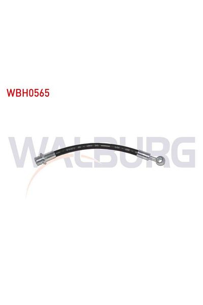 Oto101 Brake Hose Rear Left-Right Abs 190mm Nissan Micra (K11) 1992-2003
