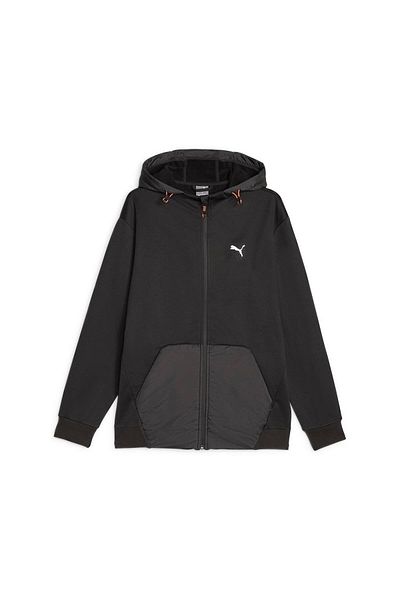 Puma Ανδρικό μπουφάν Open Road Full-Zip Hoodie Dk