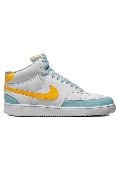 Nike Court Vision Mid Sneaker High Top Casual White Sports Shoes