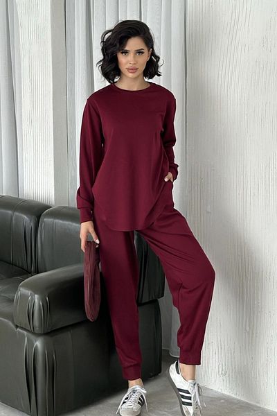 Ded COLLECTION Crew Neck Modal Women's Shalwar Set