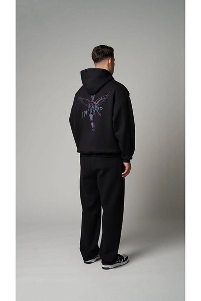 The Champ Clothing Φούτερ με μαύρη κουκούλα Fleece Nirvana In Utero με στάμπα Unisex Hoodie
