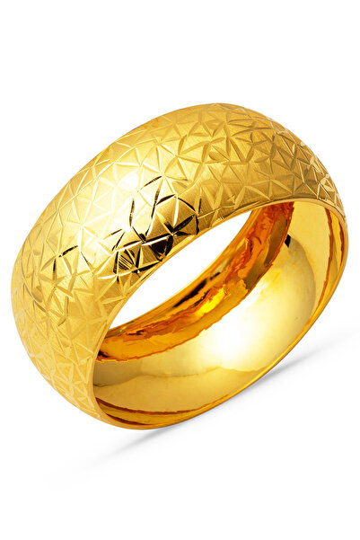 Bilezikci Buz Kırığı 14 Ayar 3 cm. Enli Altın Bilezik