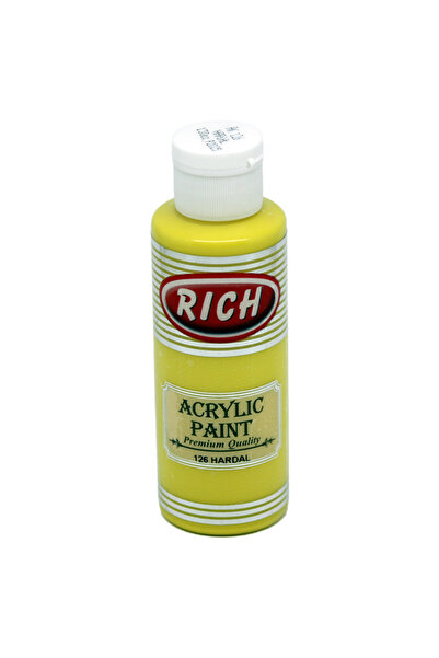 Rich Akrilik Boya 120 cc Hardal 126