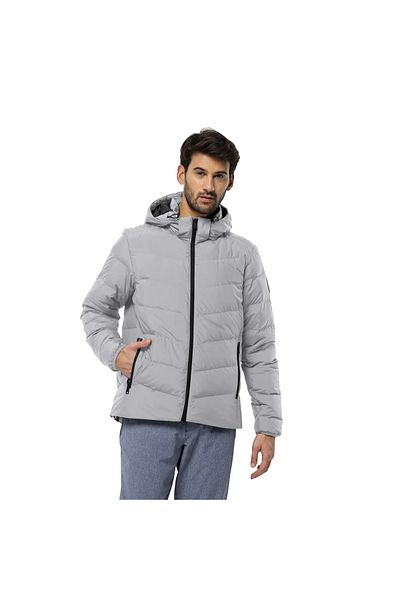 Jack Wolfskin Men's Outdoor Jacket Colonius Gray Men's Outdoor Jacket 1207431_6315