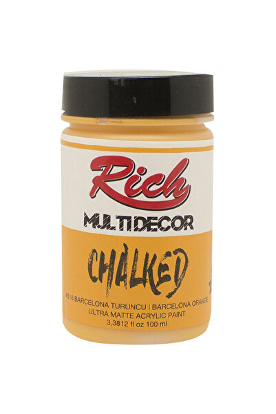 Rich Multi Decor Chalked Akrilik Boya 100 cc Barcelona Turuncu 4518