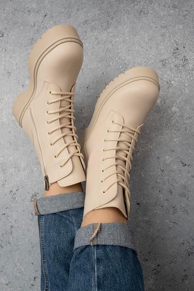 sovrana Original Sole Boots Beige
