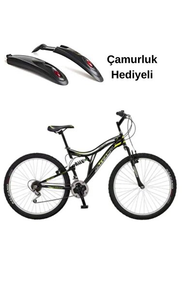 Salcano Hector 26 Jant 21 Vites Çift Amortisörlü Dağ Bisikleti Çamurluk Hediyeli