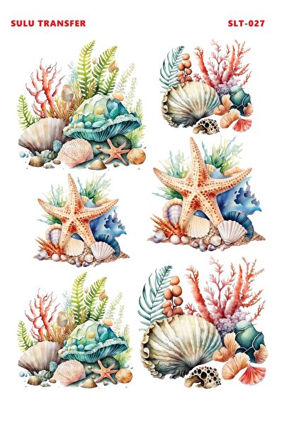 Buhobi نقل الزعفران المائي الخفيف - SLT027 25x35 سم