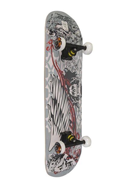 Genel Markalar Turuncu Pro Kemik Tekerli Zımparalı Abec 7 Kaykay 3108 Skateboard