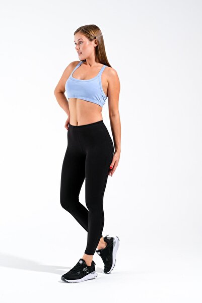 Signature Style 724001 _βαμβακερό κολάν Lycra Ολόσωμο Μαύρο Δεν Εμφανίζει