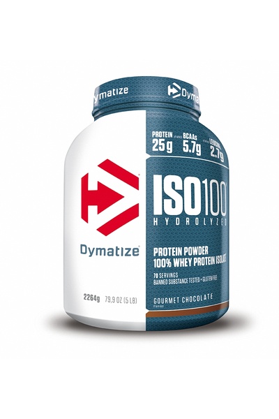 Dymatize ISO 100 Hydrolyzed Whey Protein Isolate 2264gr - Çikolata Aromalı