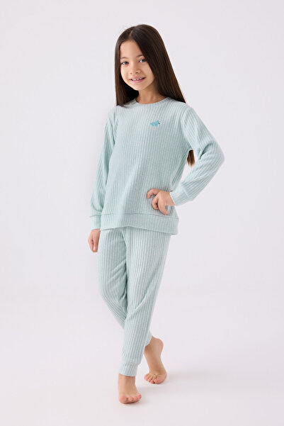 Rolypoly Girl's Blue Pajama Set