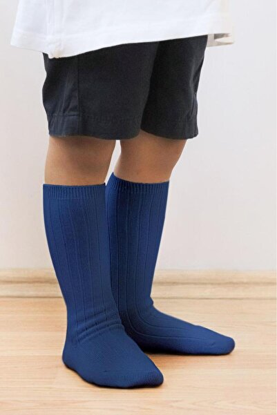 Bolero Kutulu 4'lü Çocuk Dizaltı Çorap