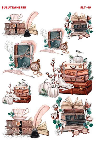 Buhobi Çiğdem Işık Sulu Transfer SLT049 25x35cm