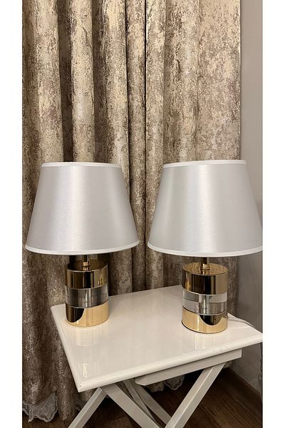 AbajurAksesuar Johnny Yellow Double Lampshade