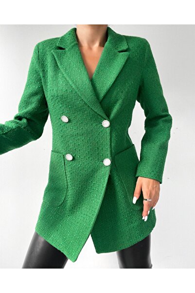 Sobe DÜĞMELİ BLAZER NAKIŞ DETAYLI CEKET