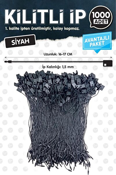 t tuğset etiket Kilitli İp Renkli Asmalı Etiket Bağlama İpi Lock String Tag R...