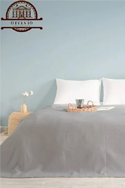 OTELVIO Single Checkerboard Patterned Pique. Checkered Hotel Pique 160X230