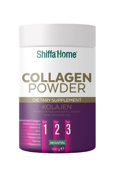 Shiffa Home 100g Pollen - Food Supplement Containing Collagen, Glutathione and Hyaluronic Acid and Vitamin C